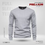 FULL SLEEVE TEE’S – ASH