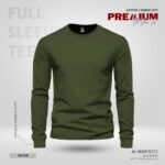 FULL SLEEVE TEE’S – OLIVE