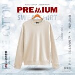 PREMIUM SWEATSHIRT - BROWN