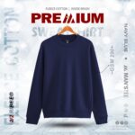 PREMIUM SWEATSHIRT - NAVY BLUE