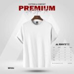 HALF SLEEVE TEE'S - WHITE