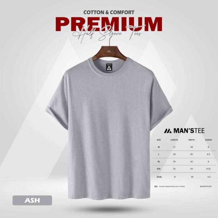 HALF SLEEVE COMBO - (BLACK, ASH, MAROON) - Image 4