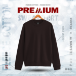 PREMIUM SWEATSHIRT - COFFEE