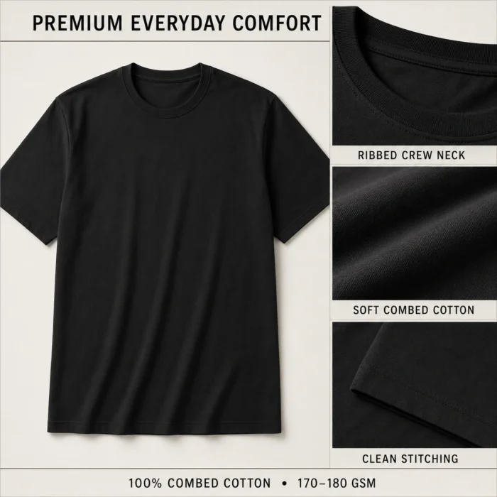 Build Your Own 4 PCS T-Shirt Combo – Choose Color & Size - Image 6