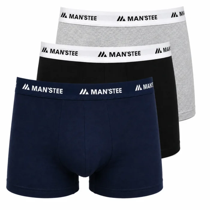 Men's Cotton Classics 3-Pack Trunks - Image 1