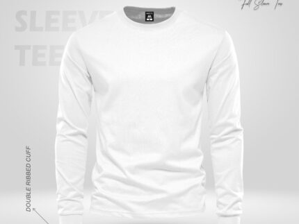 FULL SLEEVE TEE'S – WHITE