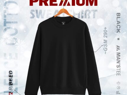 PREMIUM SWEATSHIRT - BLACK