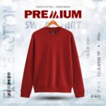 PREMIUM SWEATSHIRT - RED