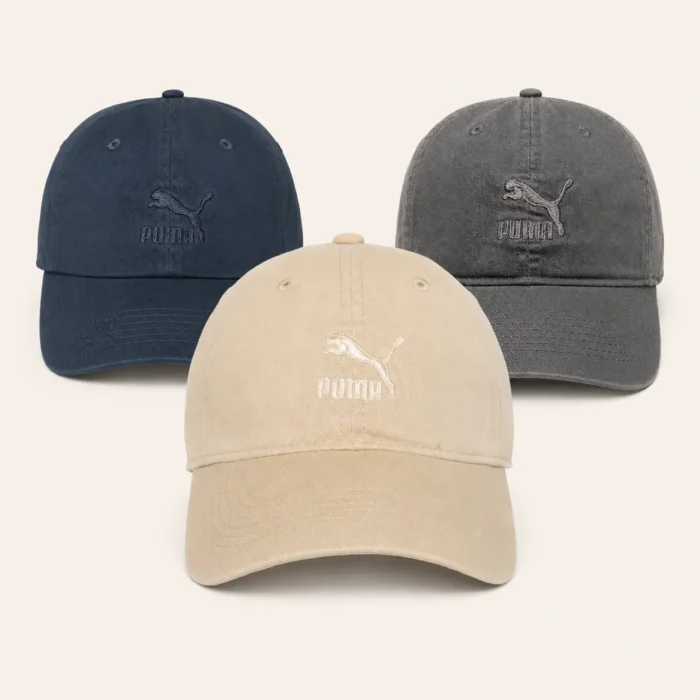 puma-cap-three-colors-main Premium Embroidered Puma Cap - Image 1