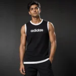 Contrast Ribbed Tank Top