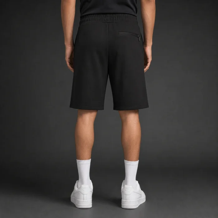 Premium Black Christian Dior Print Shorts - Image 3